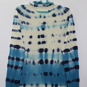 Tie Dye Round Neck Sweater