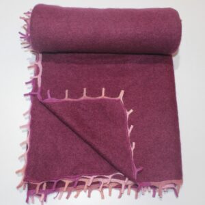 Contrast Felted Scarf