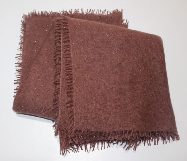 Allover Lurex Felted scarf