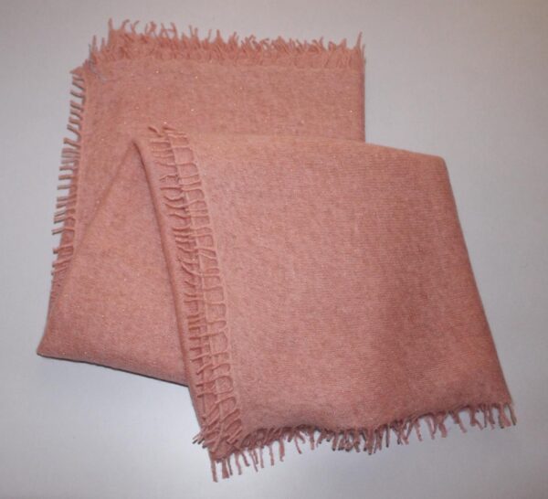 Allover Lurex Felted scarf