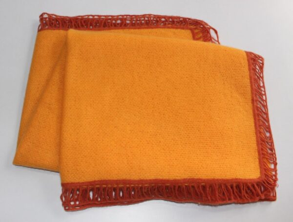 Diamond Contrast Felted Scarf