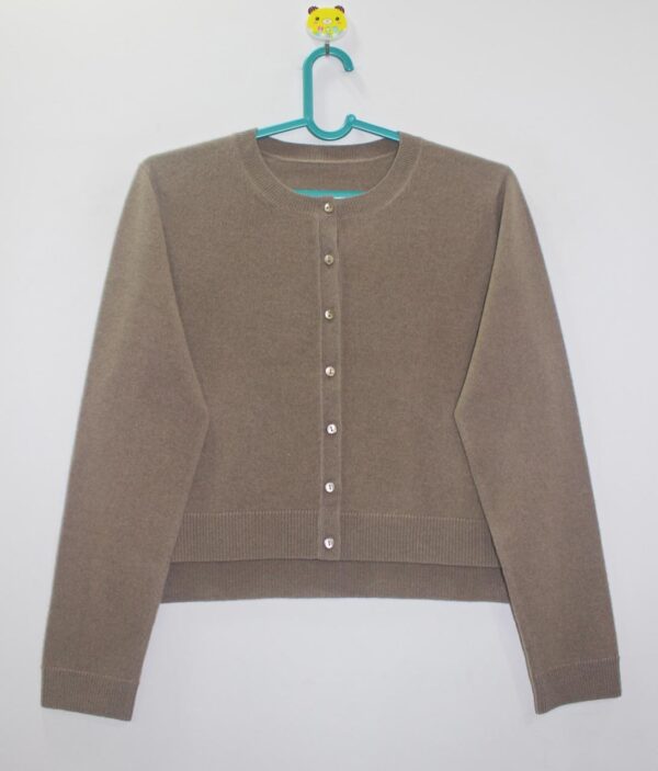 Round Neck Cardigan