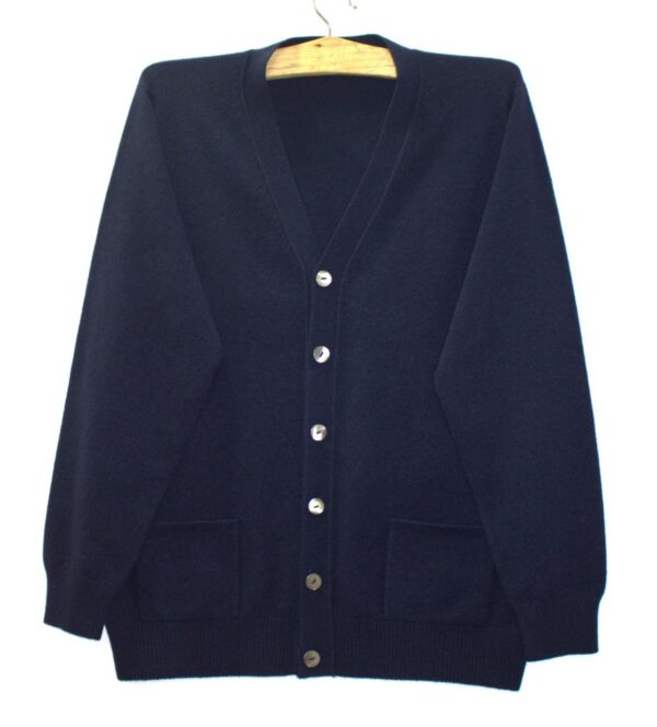Mens V Neck Cardigan