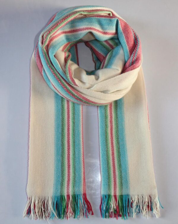 Twill Weave Woven Scarf
