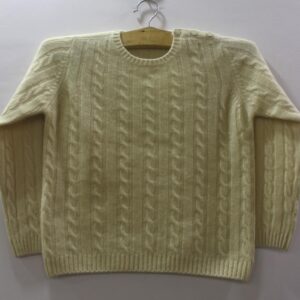 Cable Round Neck Pullover
