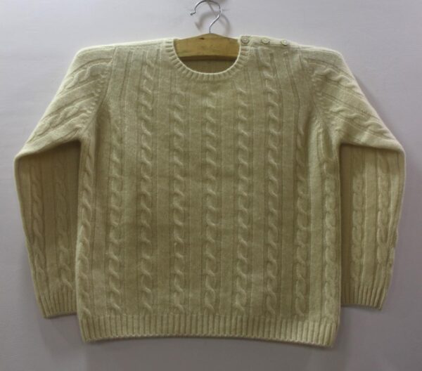Cable Round Neck Pullover