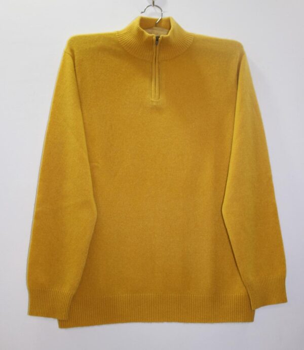 Tuck Neck with half zipper