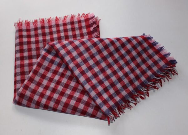 Square Stripe Woven Scarf