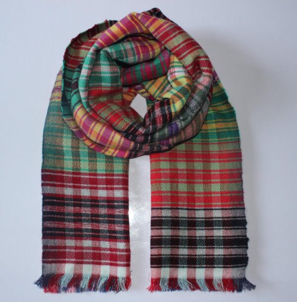 Check Woven Scarf