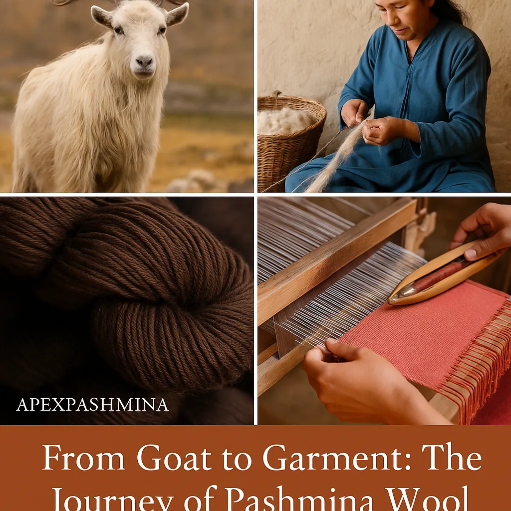 From Goat to Garment: The Journey of ApexPashmina Wool
