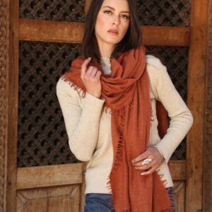 Lurex Scarf with Sequence