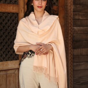 Woven Sequence Scarf with Pearls