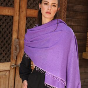Contrast Felted Scarf