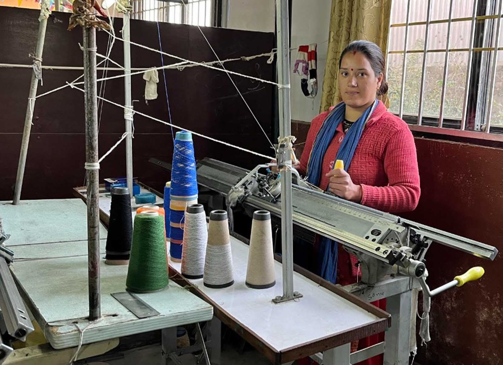 Hand Guided Knitting